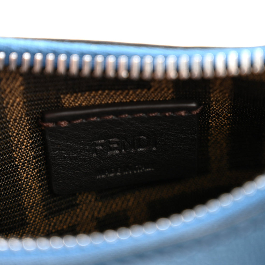 Vitello Grace Matte Nano Fendigraphy Hobo Charm Mirto