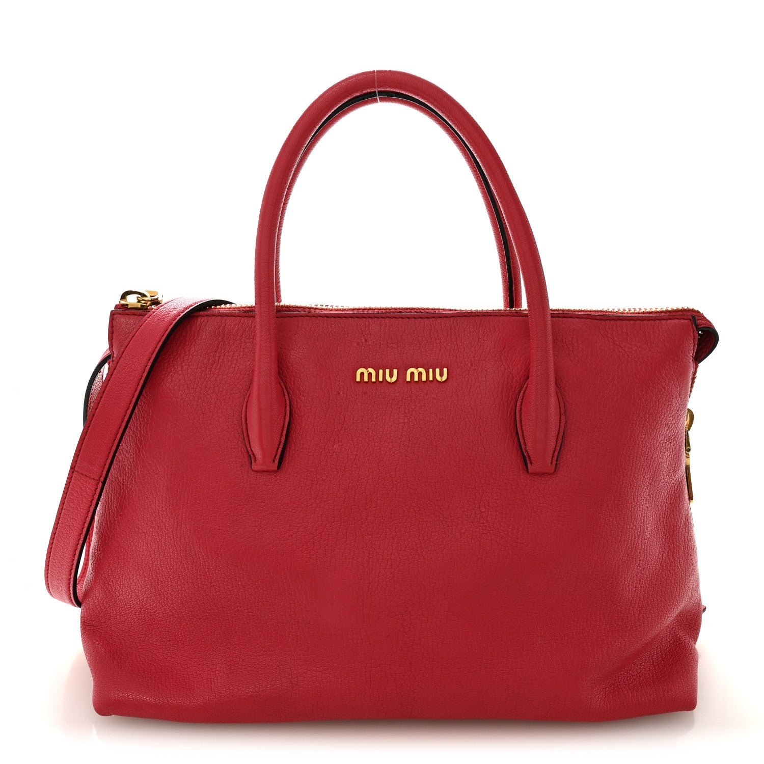 Goatskin Madras Top Handle Bag Fragola