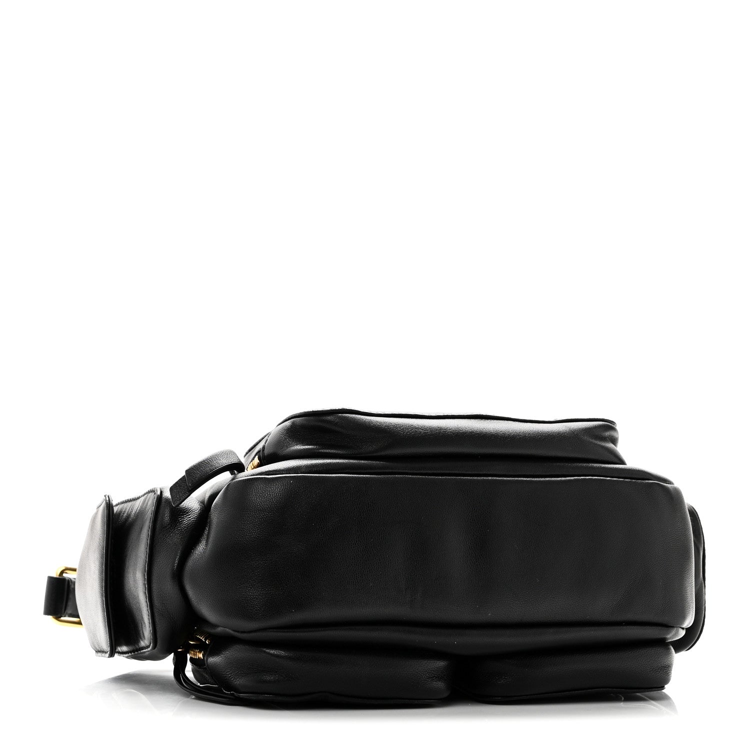 Nappa Multi Pocket Hobo Black