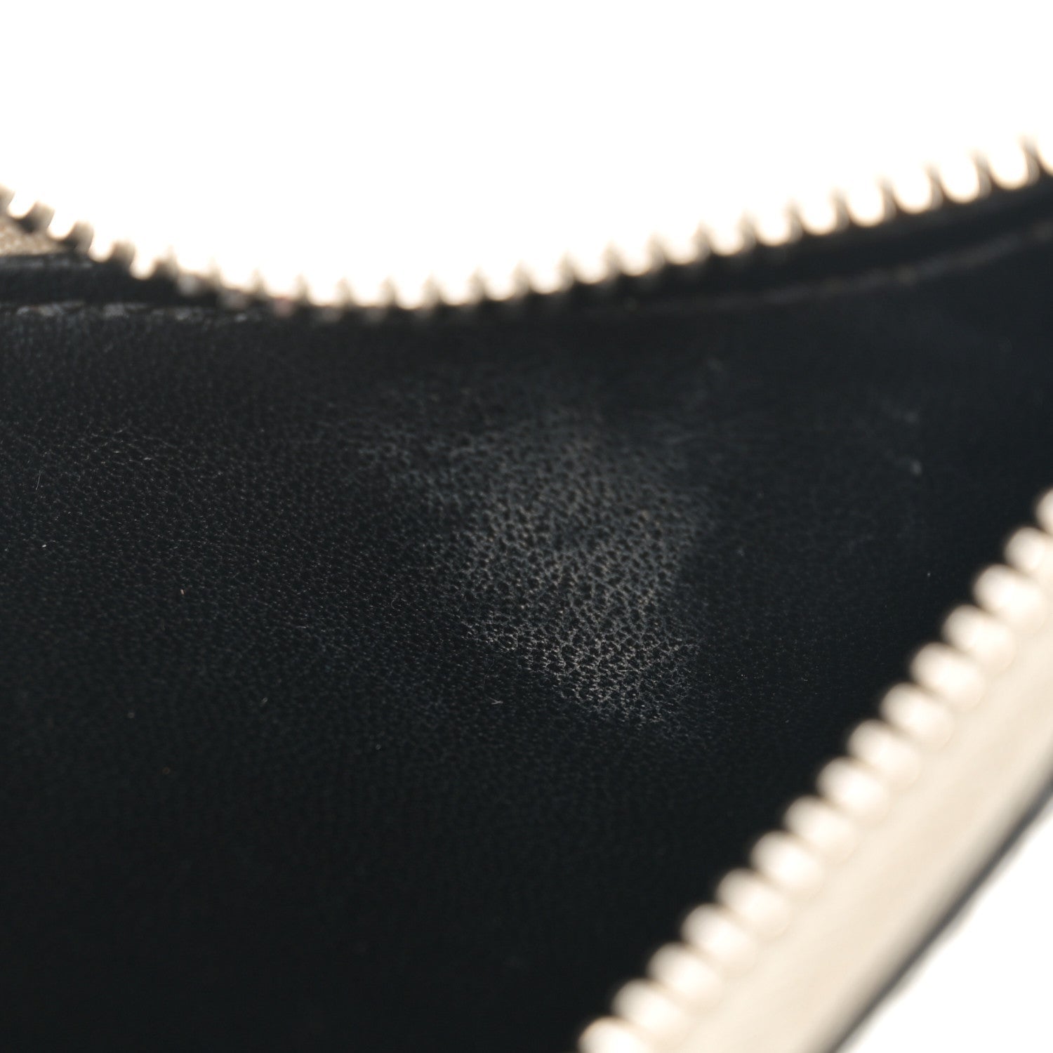 Metallic Grainy Calfskin Mini Vlogo Hobo Bag Silver
