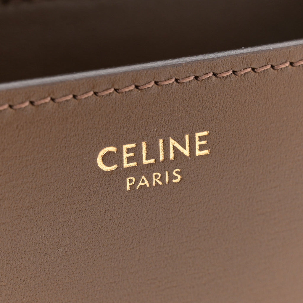 Smooth Calfskin Small Classic Box Flap Bag Camel
