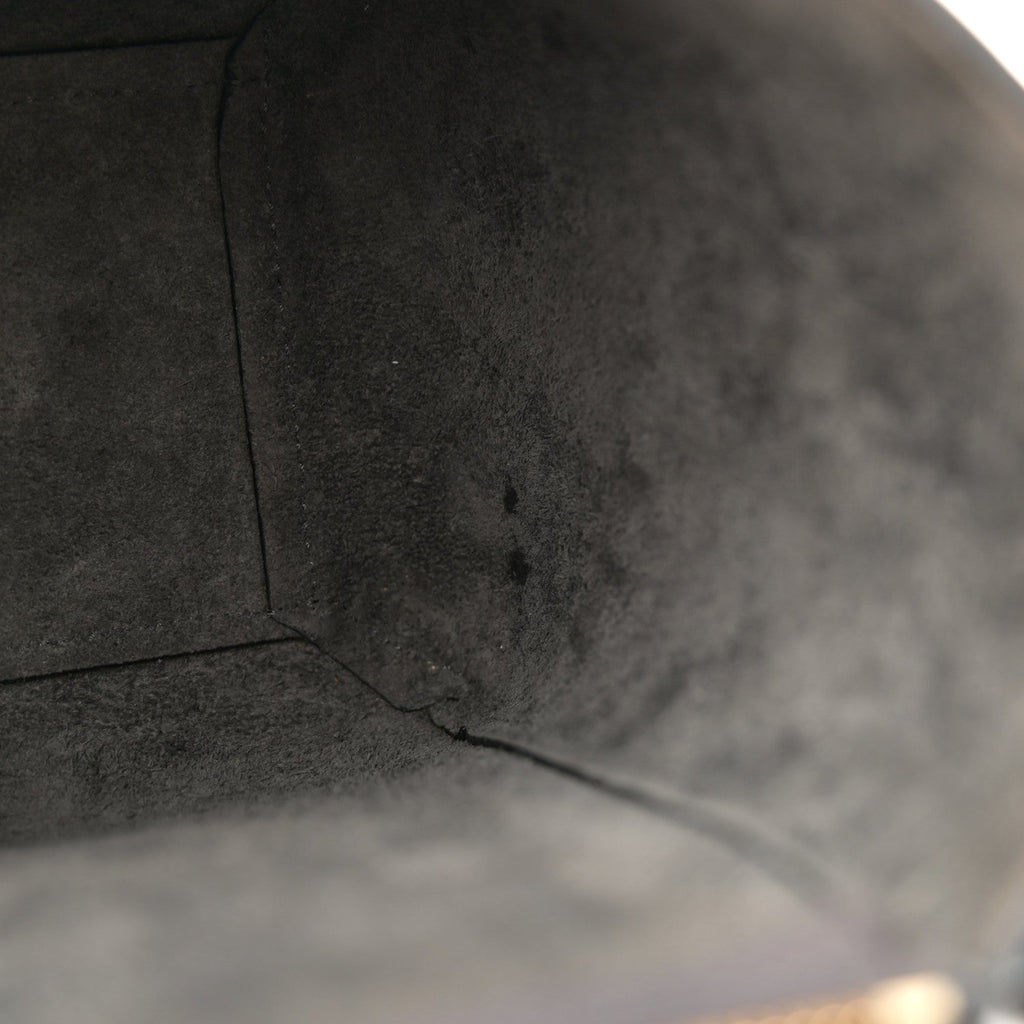 Grained Calfskin Nano Belt Bag Grey