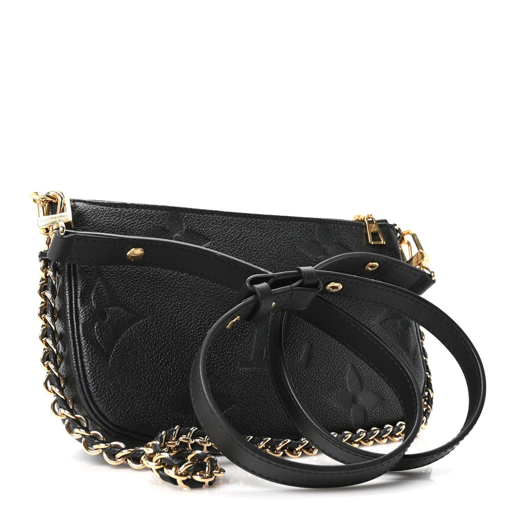Empreinte Monogram Giant Multi Pochette Accessories Black