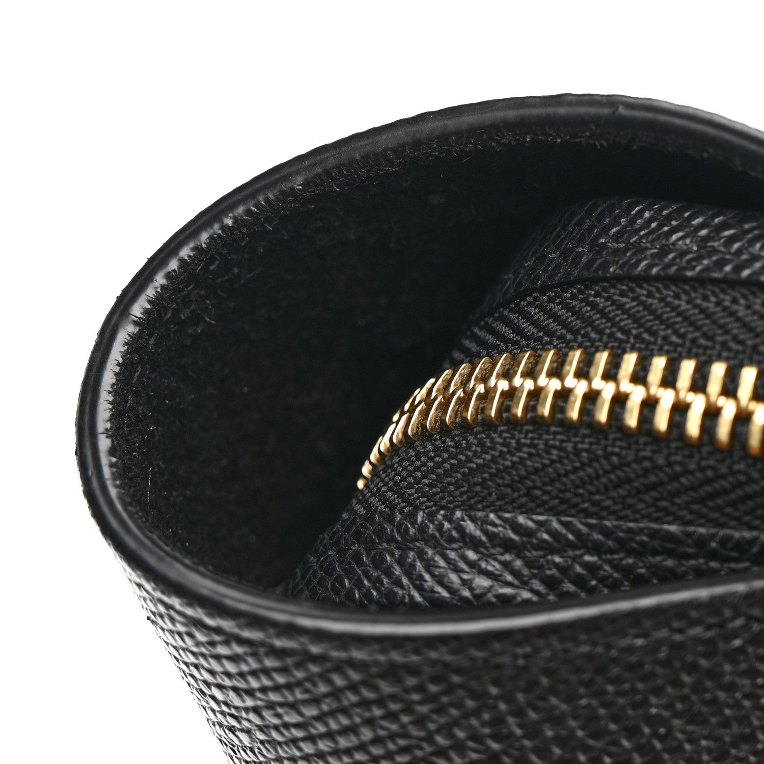 Baby Grained Calfskin Mini Belt Bag Black