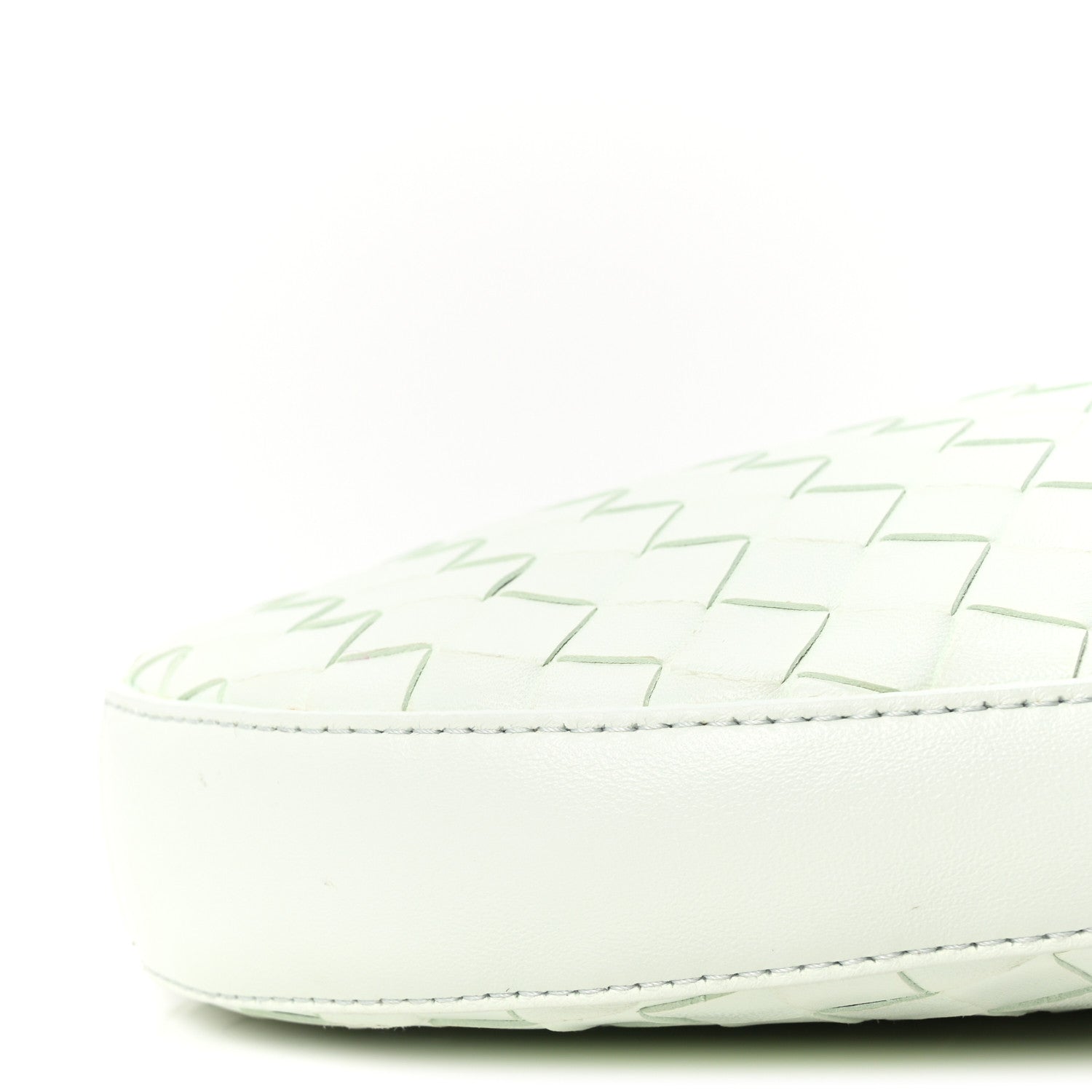 Nappa Intrecciato Small Drop Shoulder Bag Glacier