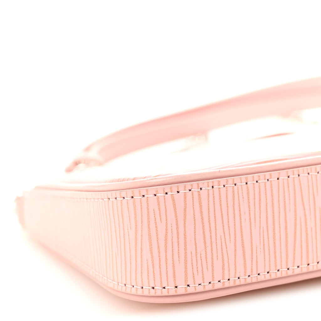 Epi Easy Pouch On Strap Rose Ballerine