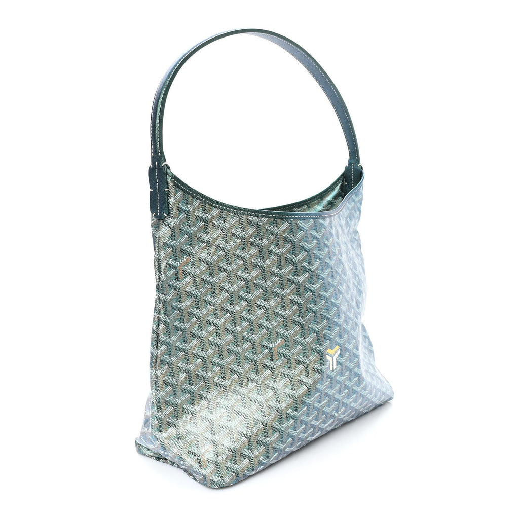 Iridescent Goyardine Boheme Hobo Pearly Green
