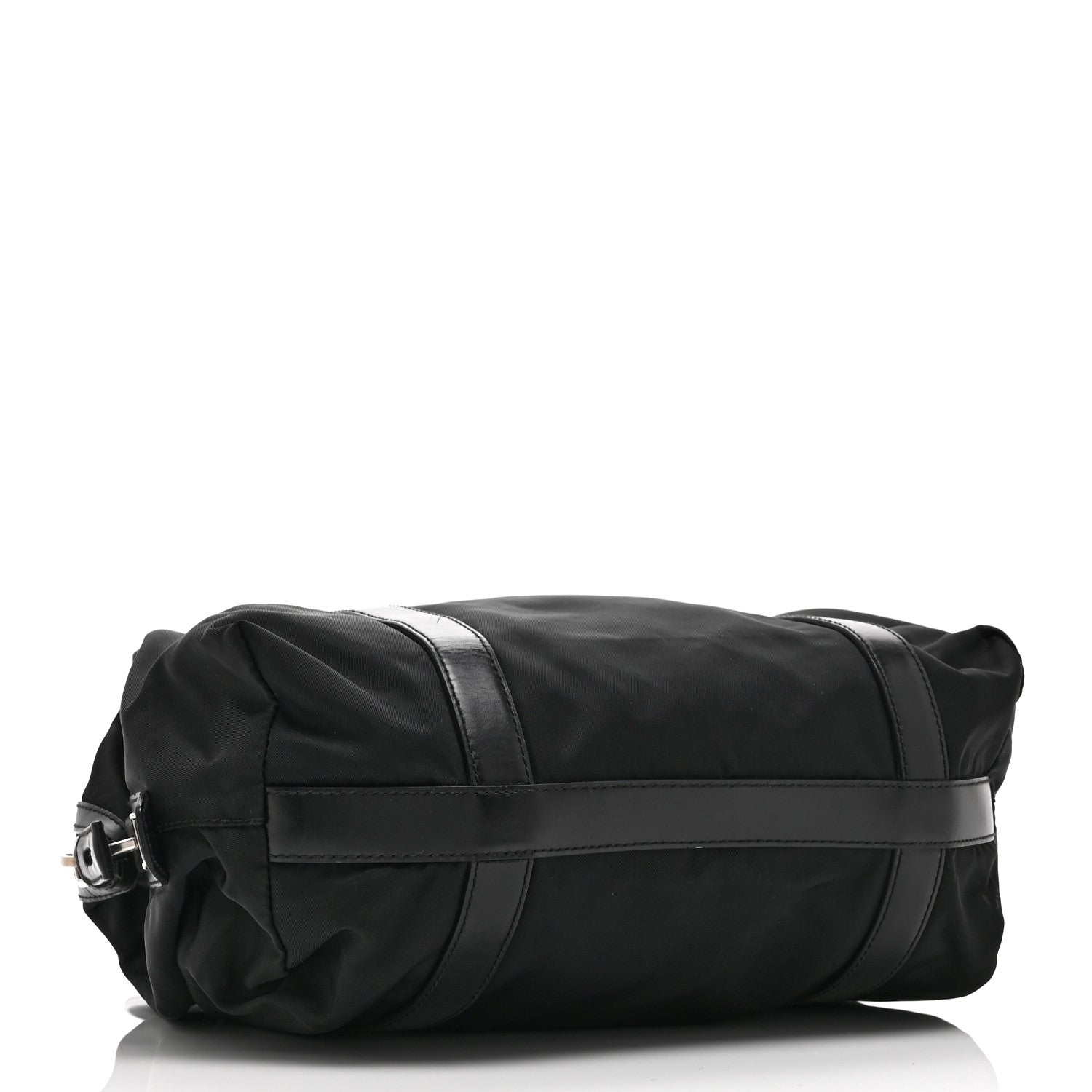 Tessuto Nylon Saffiano Tote Black