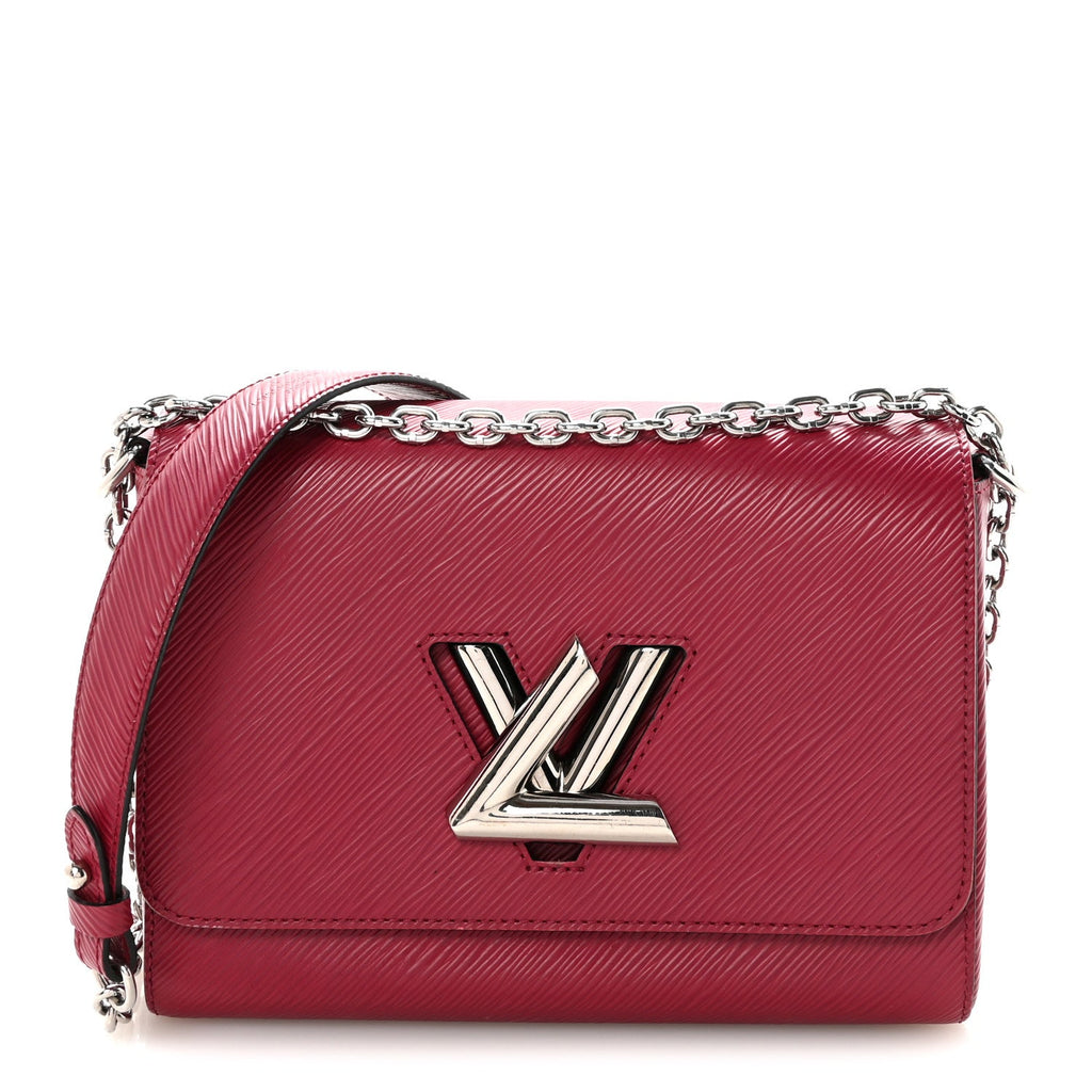 Epi Twist Shoulder Bag MM Fuchsia