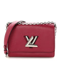 Epi Twist Shoulder Bag MM Fuchsia