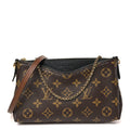 Monogram Pallas Clutch Black