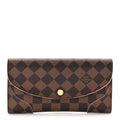 Damier Ebene Caissa Wallet Rose Ballerine