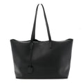 Calfskin Large Shopping Tote Black