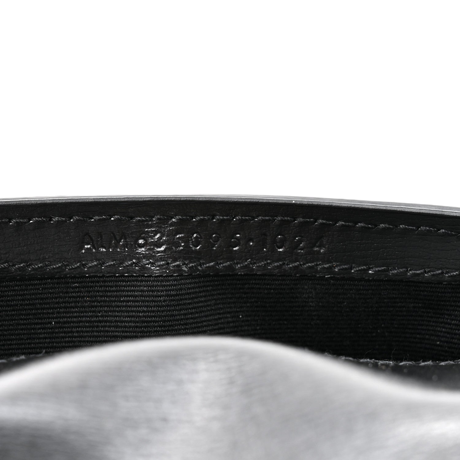 Calfskin Monogram Cassandre Phone Holder With Strap Black