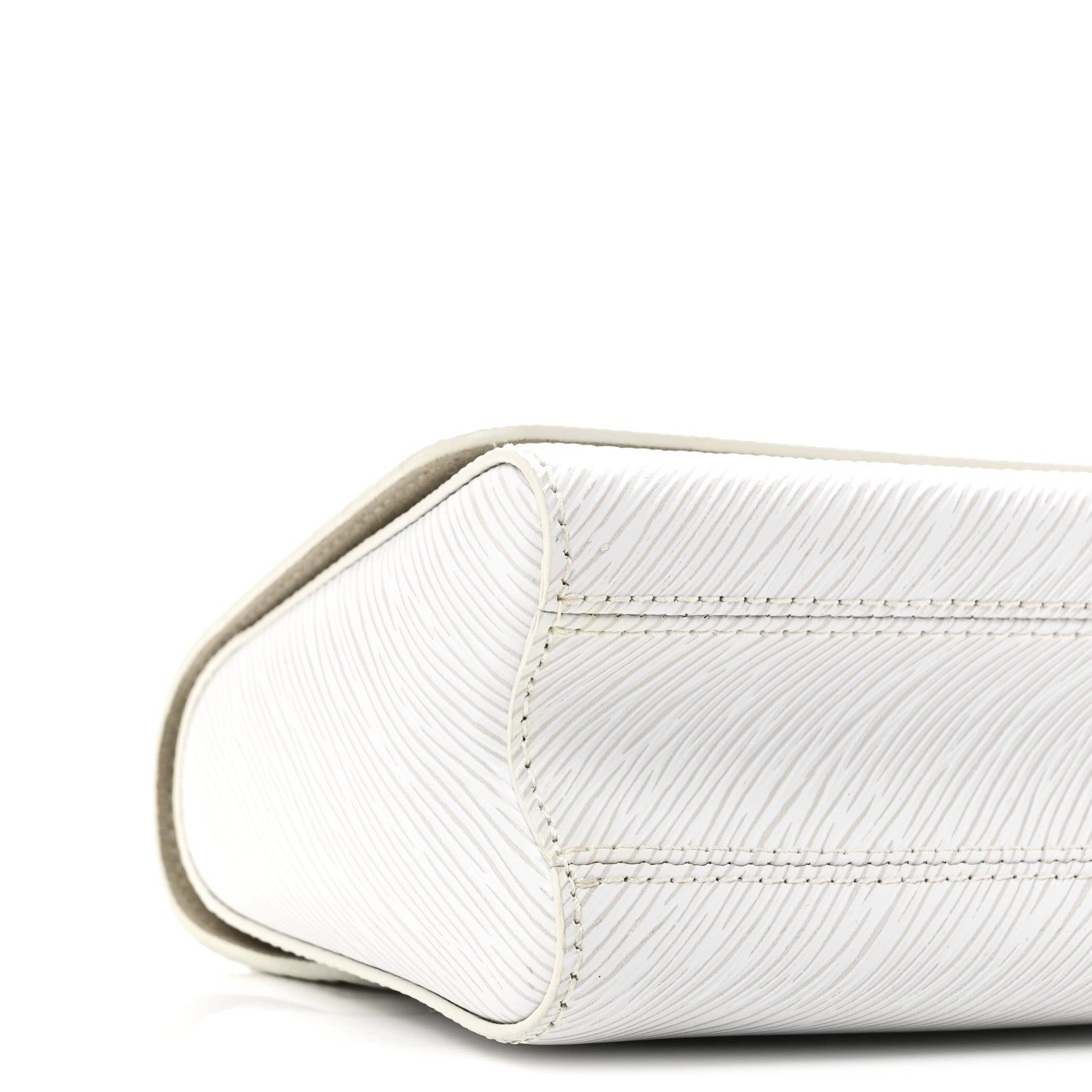 Epi Twist Shoulder Bag PM Matte White