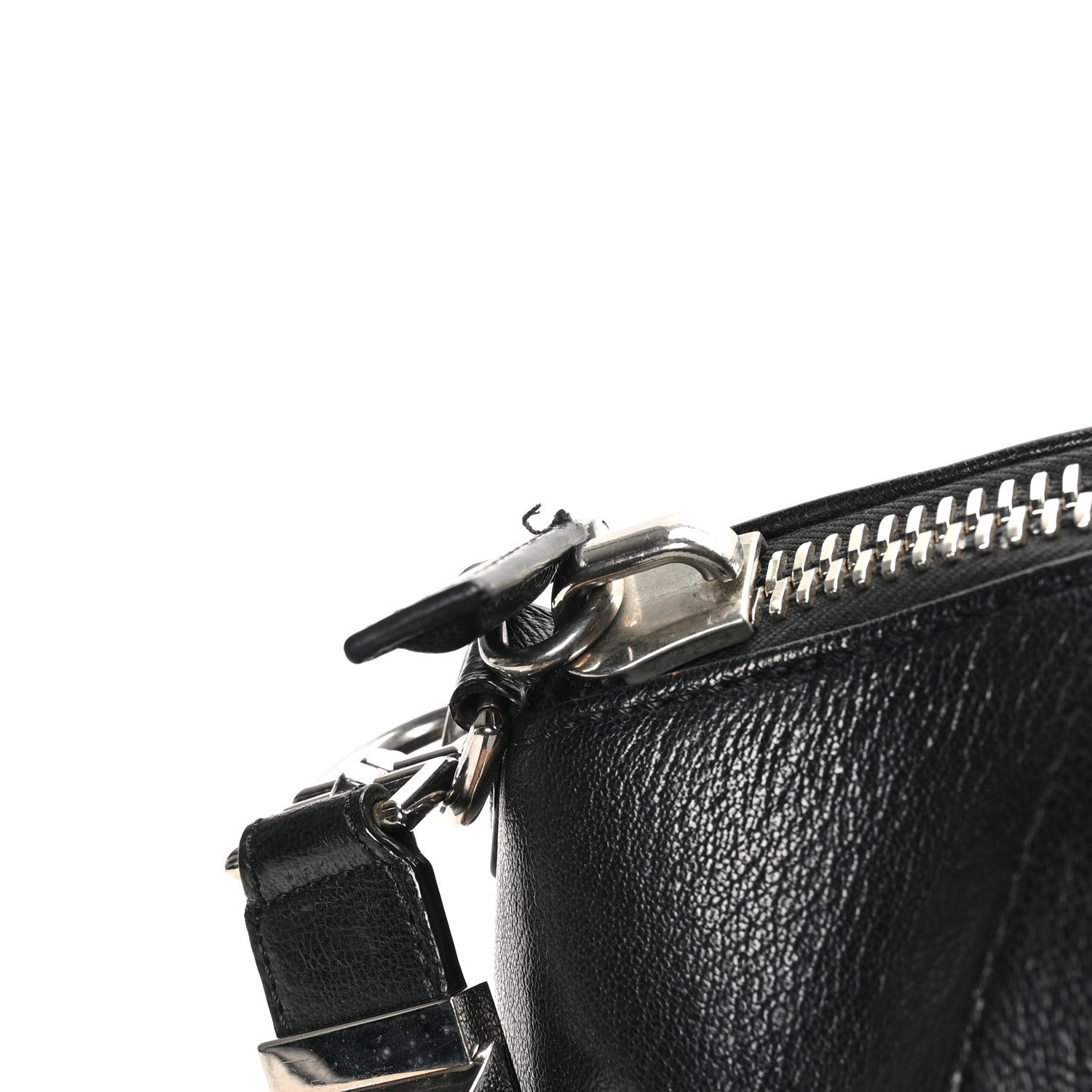Sugar Goatskin Medium Antigona Black