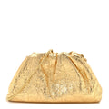 Metallic Crushed Calfskin The Mini Pouch Gold
