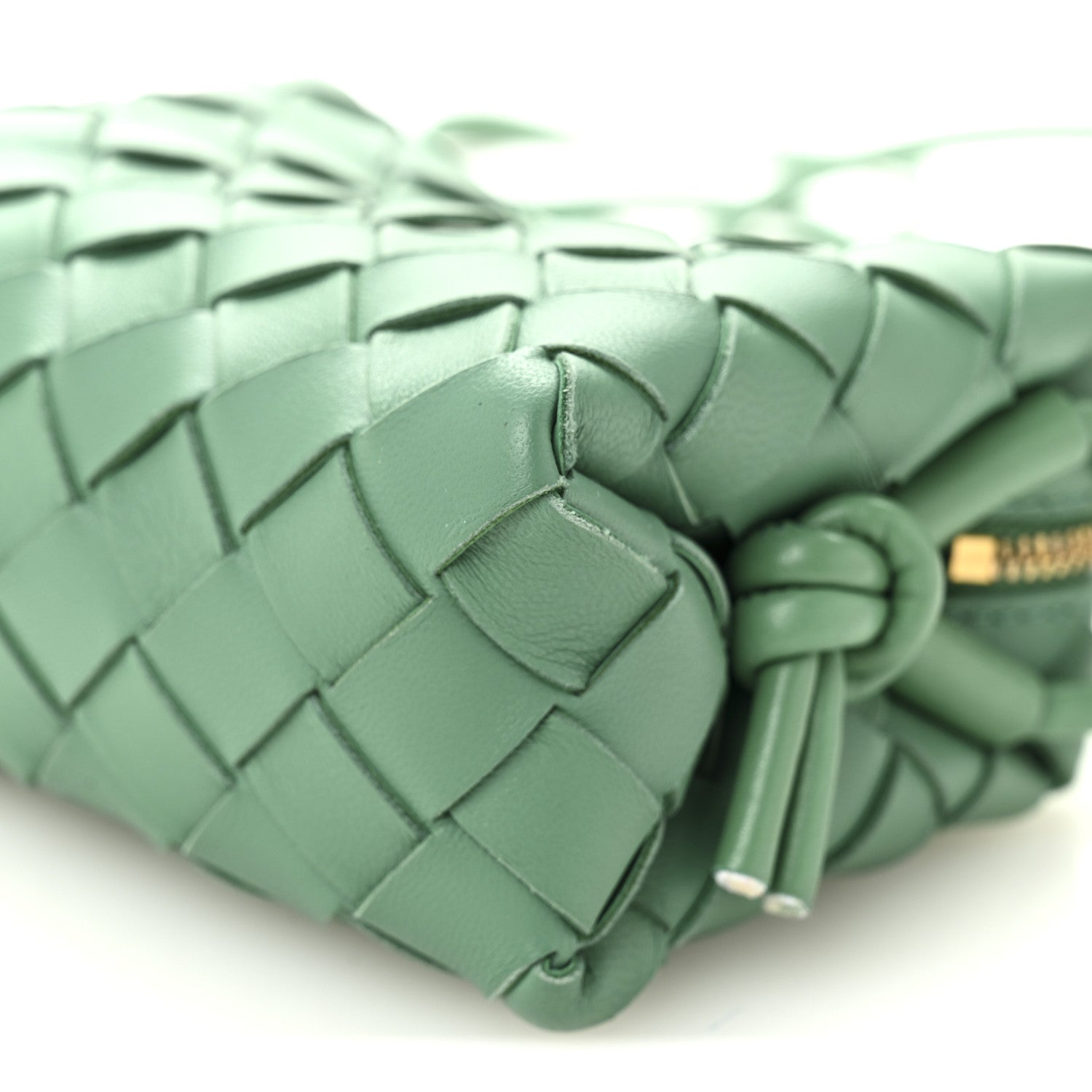 Nappa Intrecciato Candy Loop Camera Bag Mermaid