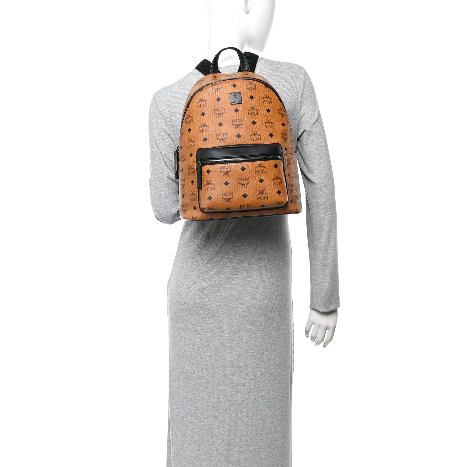 Visetos Small Stark Backpack Cognac Black