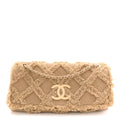 Tweed Nature Flap Dark Beige