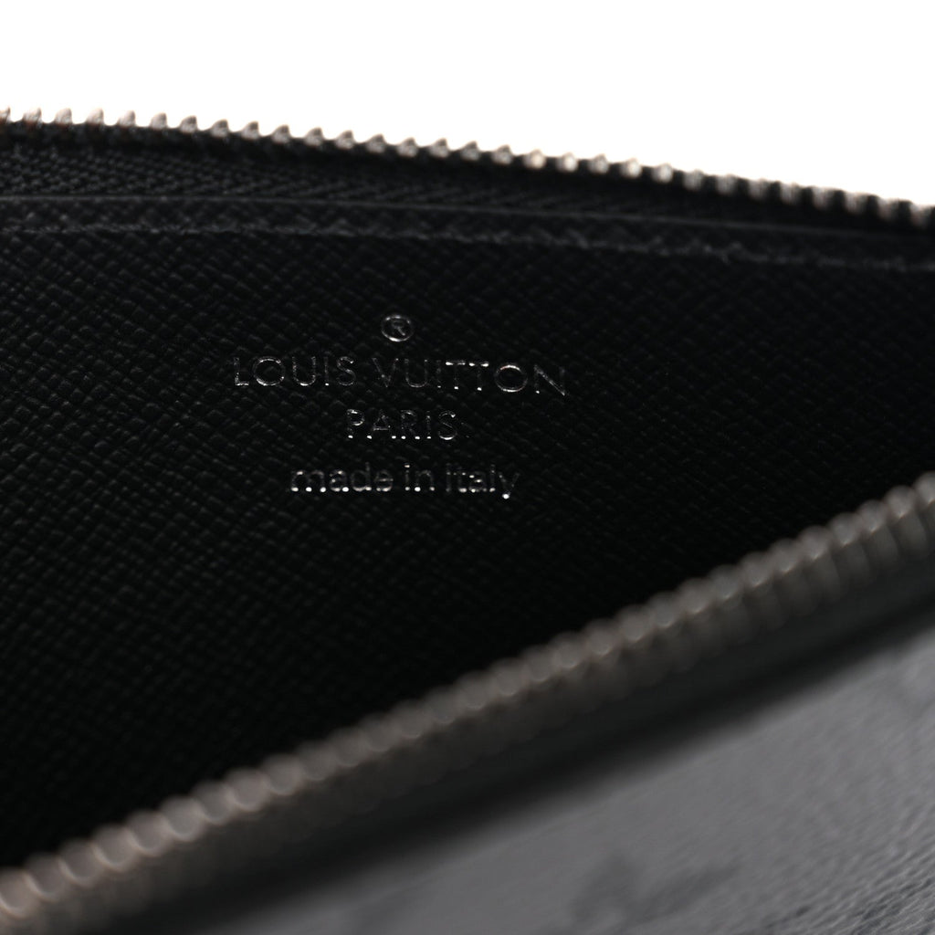 Reverse Monogram Eclipse Taiga Coin  Holder