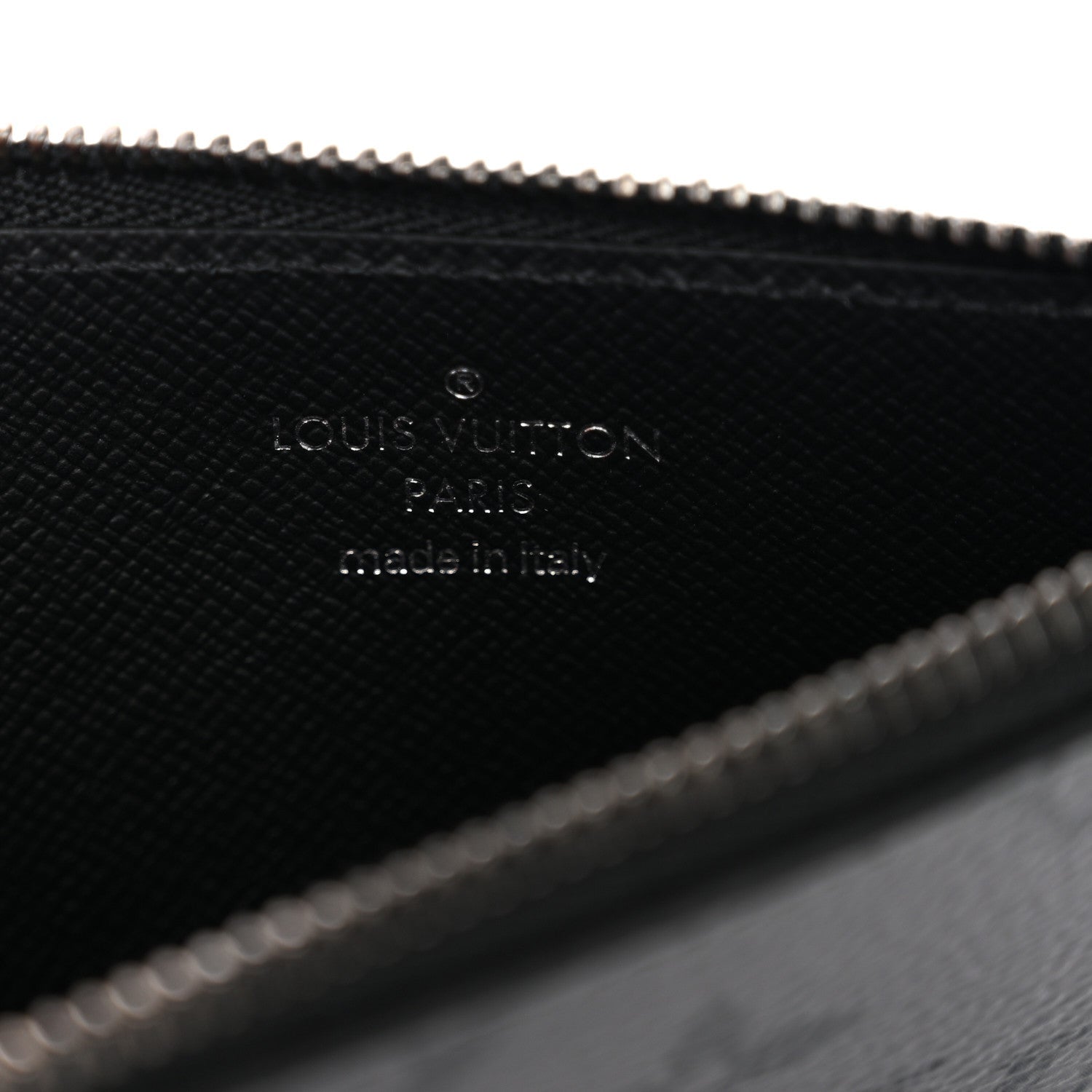 Reverse Monogram Eclipse Taiga Coin  Holder