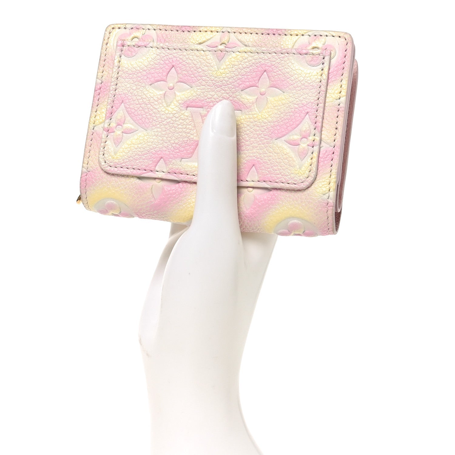 Empreinte Monogram Summer Stardust Clea Wallet Pink