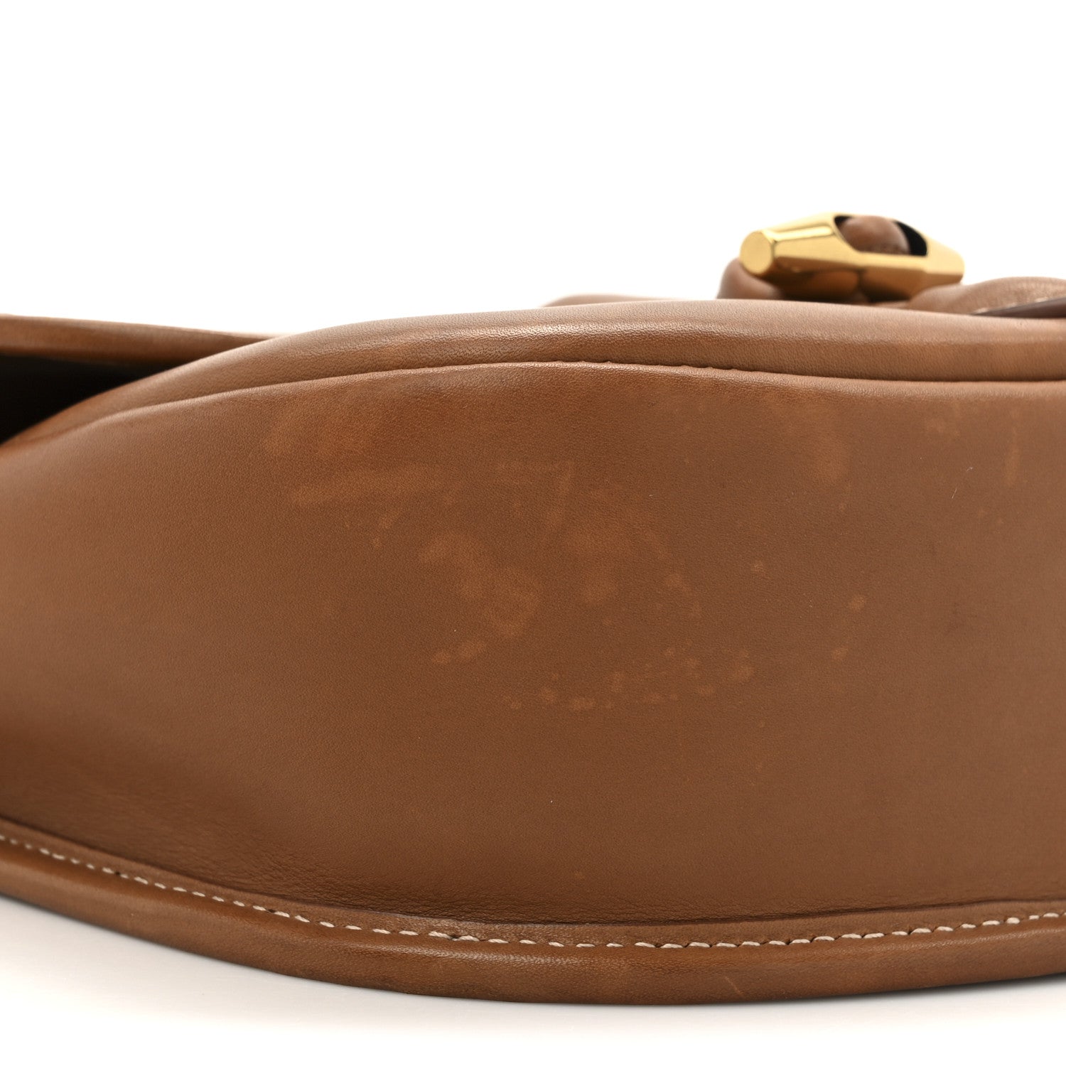 Vegetable Tanned Calfskin Le Caban Satchel Bag Brick