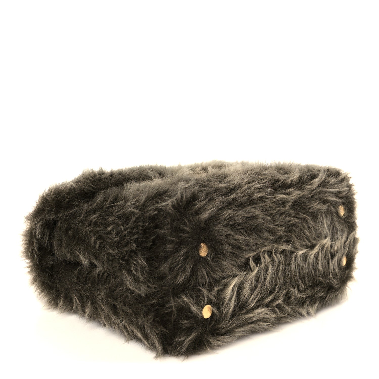 Shearling Suede Calfskin Teen Nino Golden Khaki
