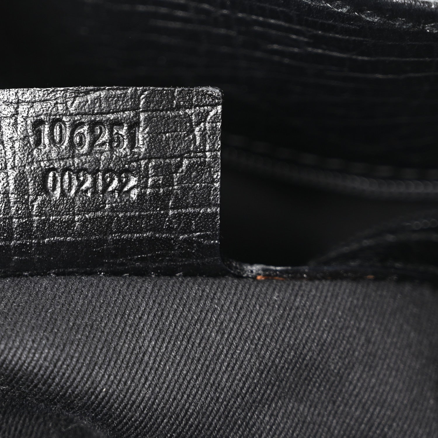 Monogram Large Tote Black