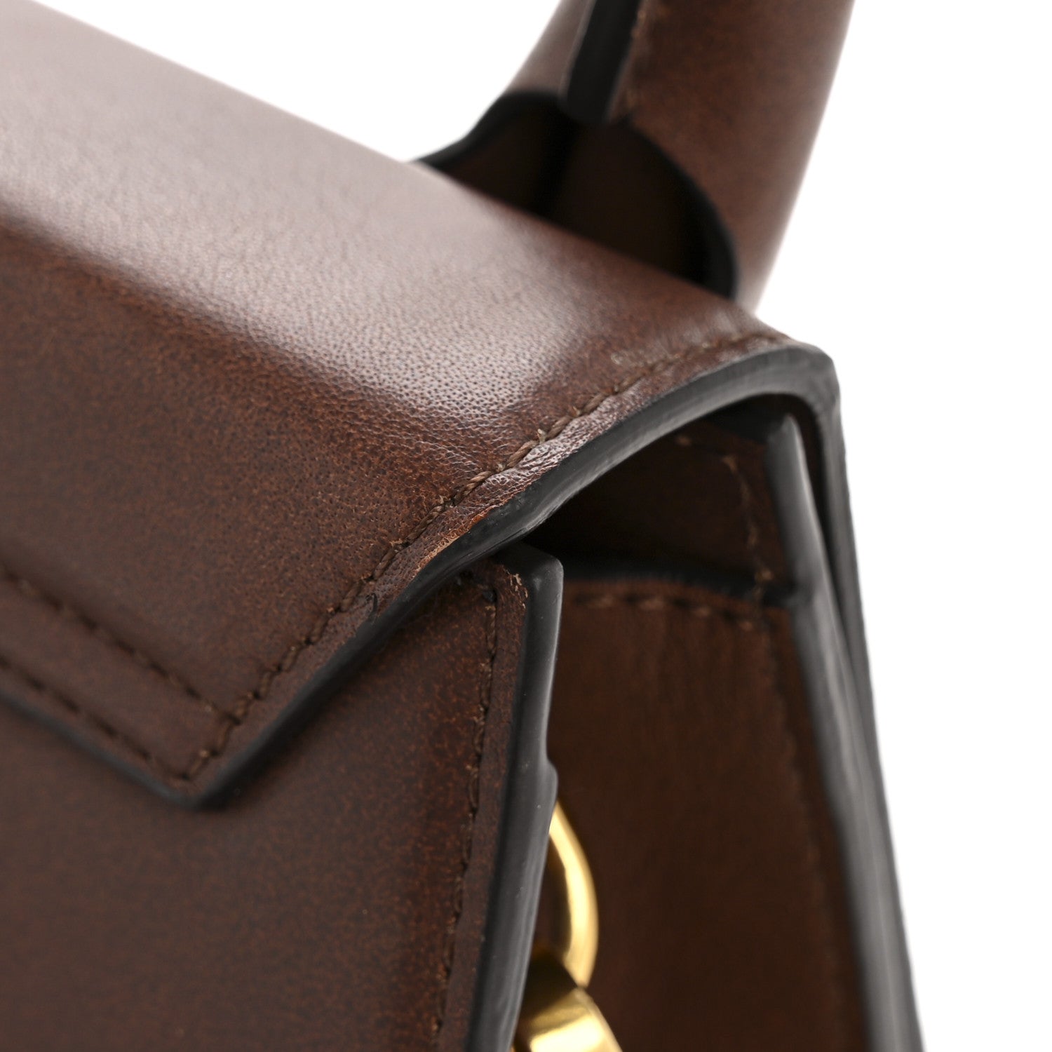 Smooth Calfskin Le Grand Chiquito Dark Brown