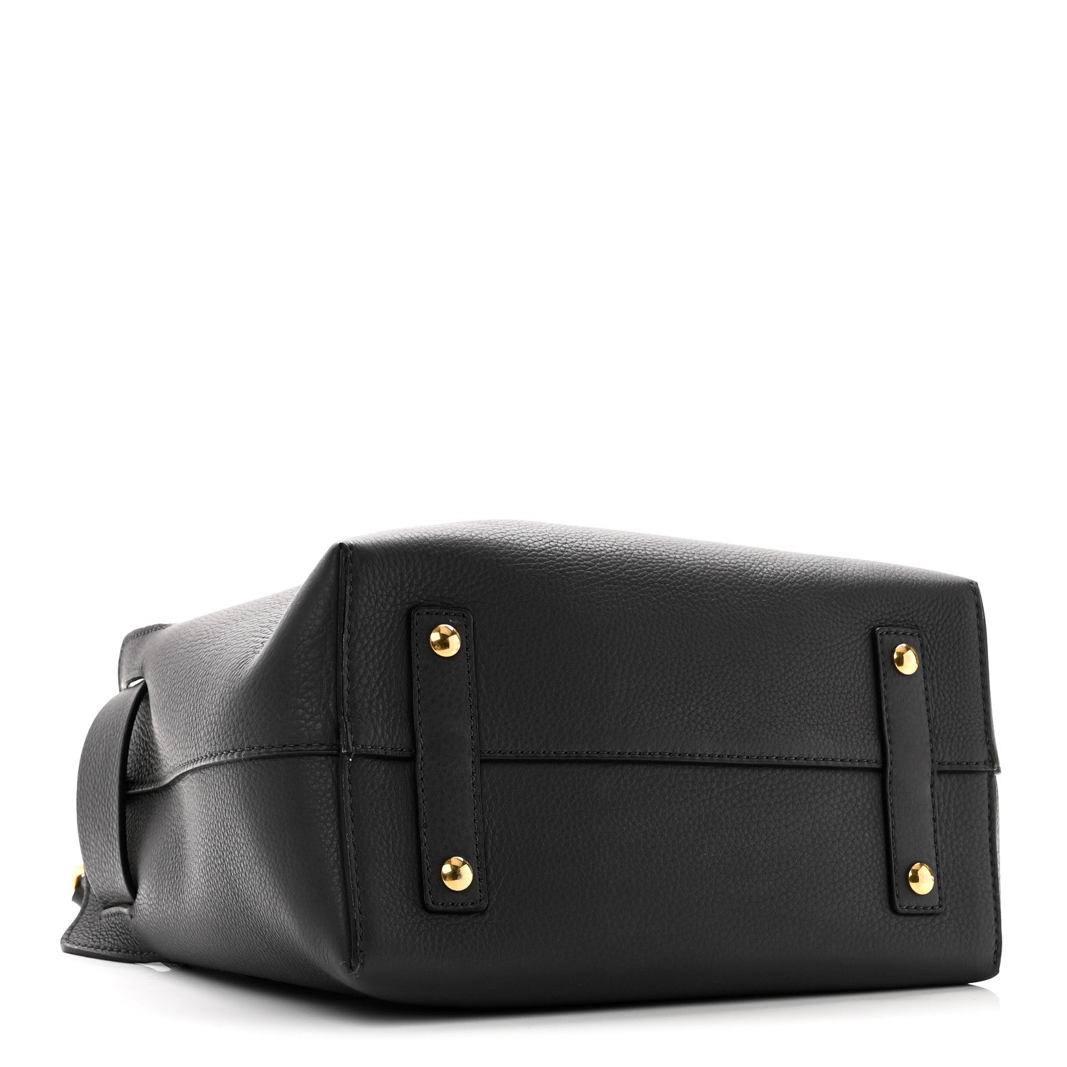 Marais Calfskin Small Belt Bag Charcoal Grey