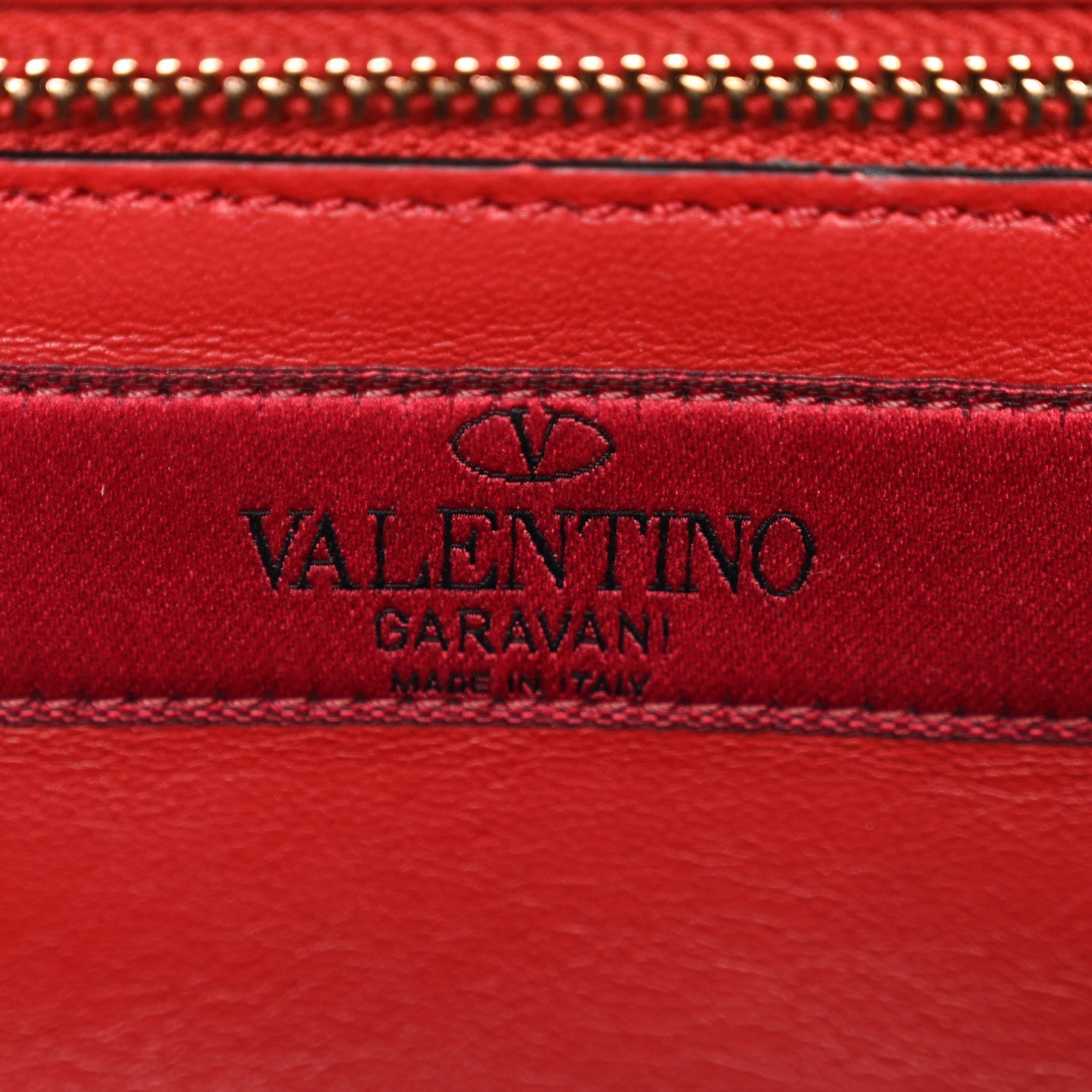 Metallic Wrinkled Lambskin Rockstud Spike Wallet on Chain Mekong