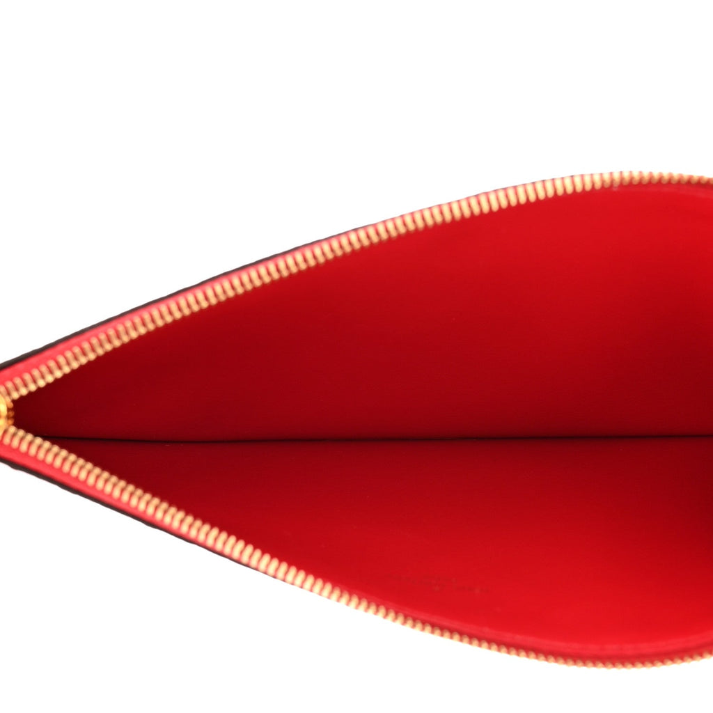 Empreinte Pochette Felicie Chain Wallet Scarlet