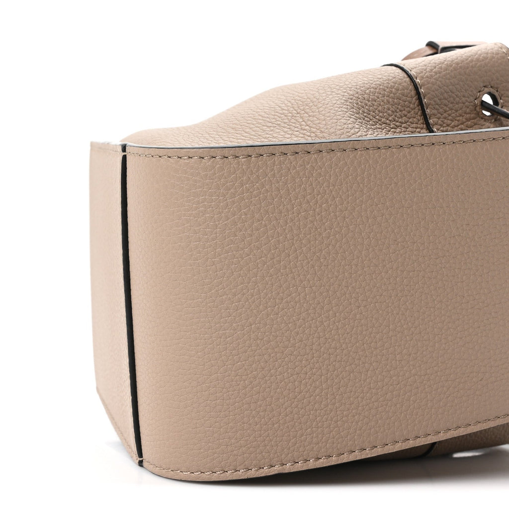 Calfskin Mini Hammock Shoulder Bag Sand Mink