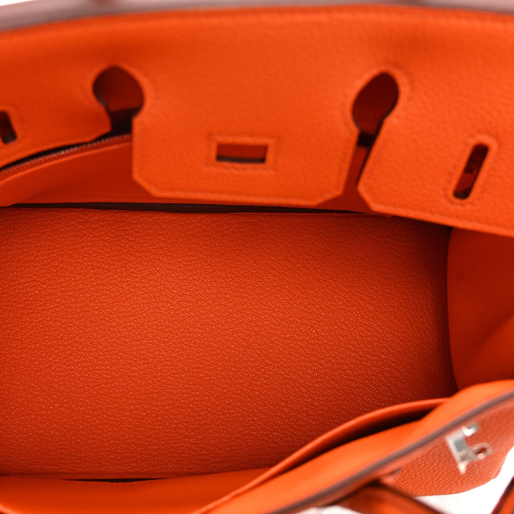 Togo Birkin 25  Orange Minium