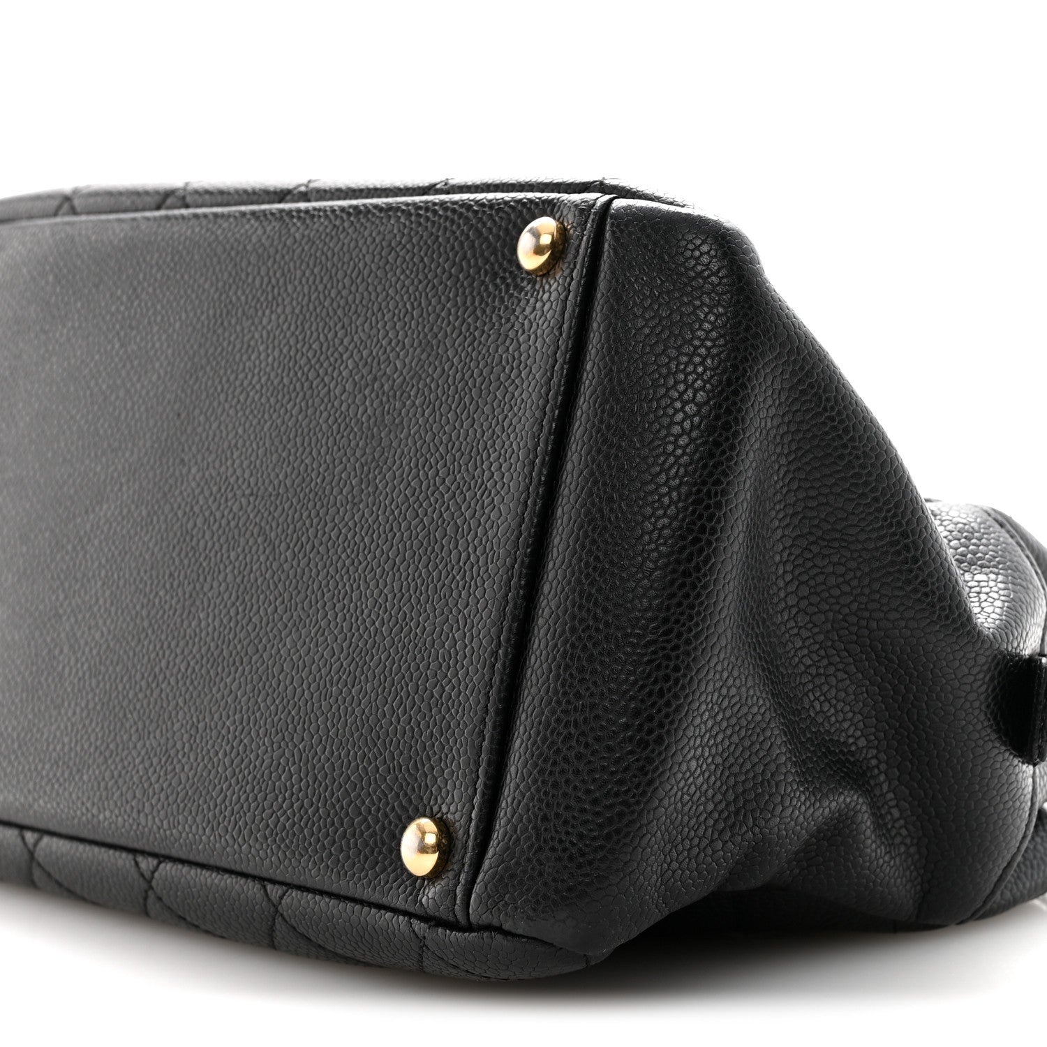 Caviar Quilted Petit Timeless Tote PTT Black
