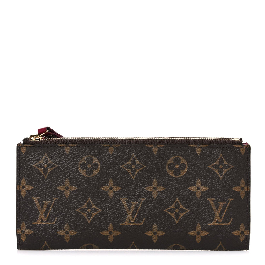 Monogram Adele Wallet Fuchsia