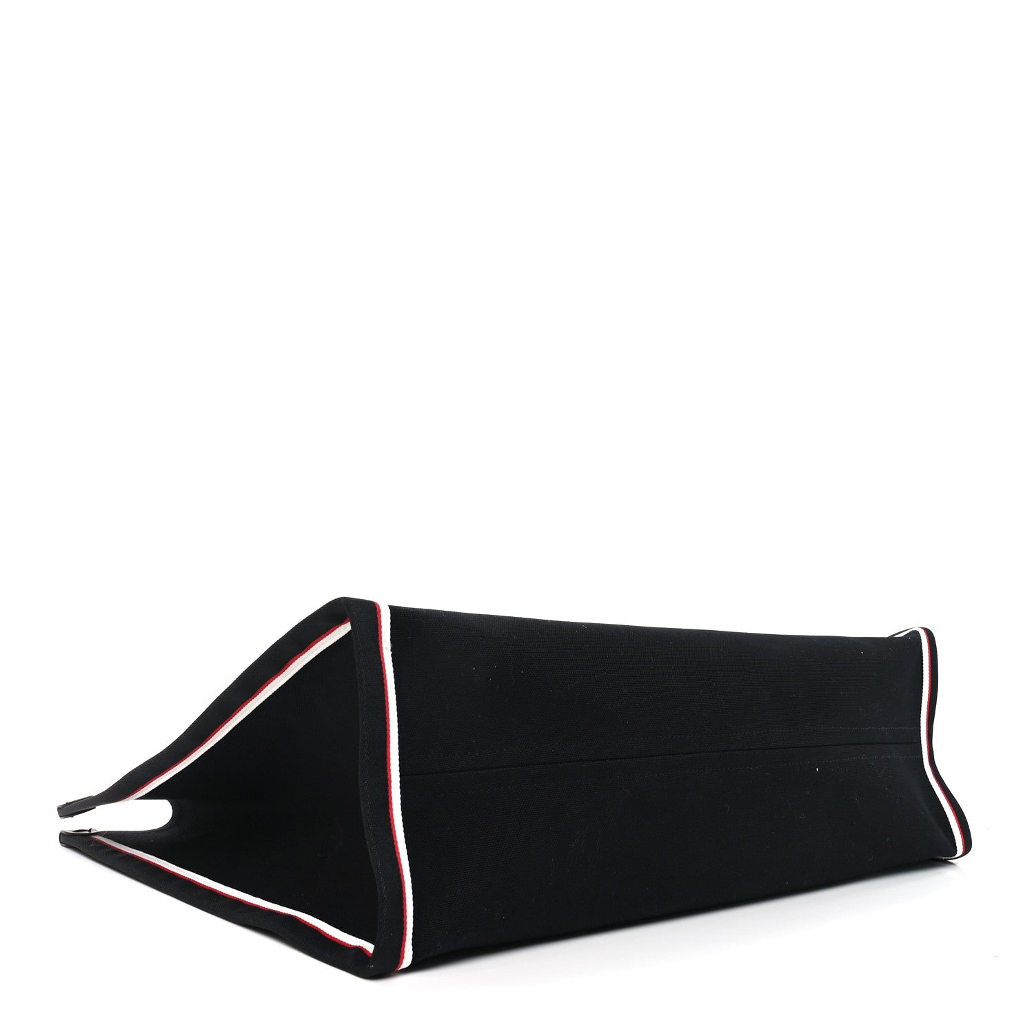 Linen Calfskin Extra Large Nastroloubi F.A.V.L. Tote Black