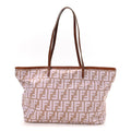 Zucca Roll Tote Beige Brown