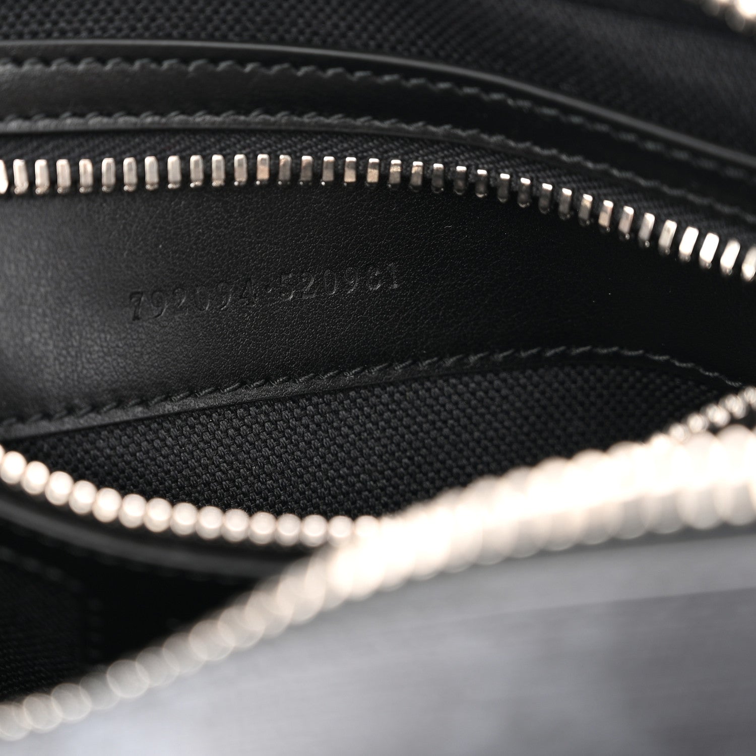 Soft GG Supreme Monogram Web Belt Bag Black Grey