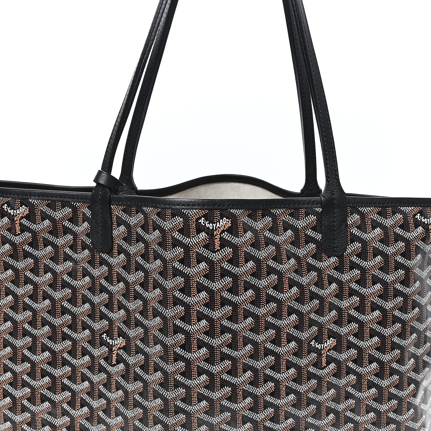 Goyardine Saint Louis GM Black