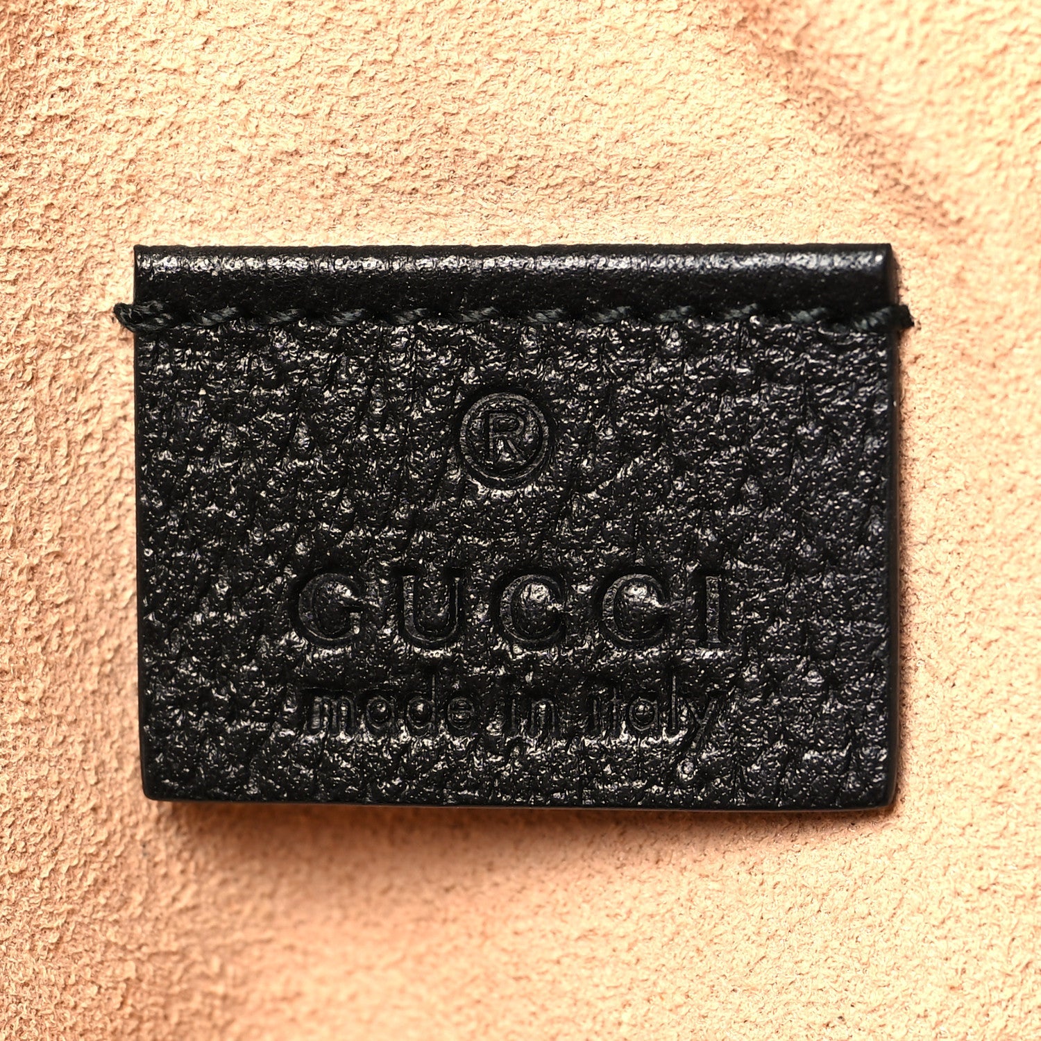 Calfskin Large Ophidia Pouch Clutch Black