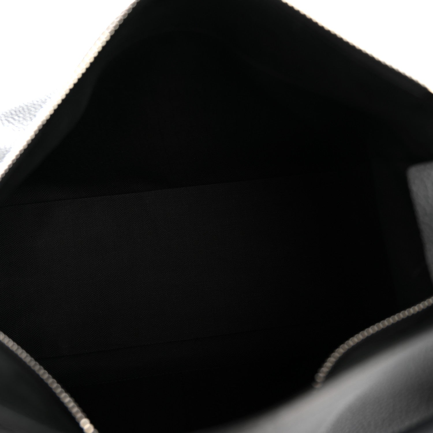 Grained Calfskin Large Puzzle Edge Bag Anthracite