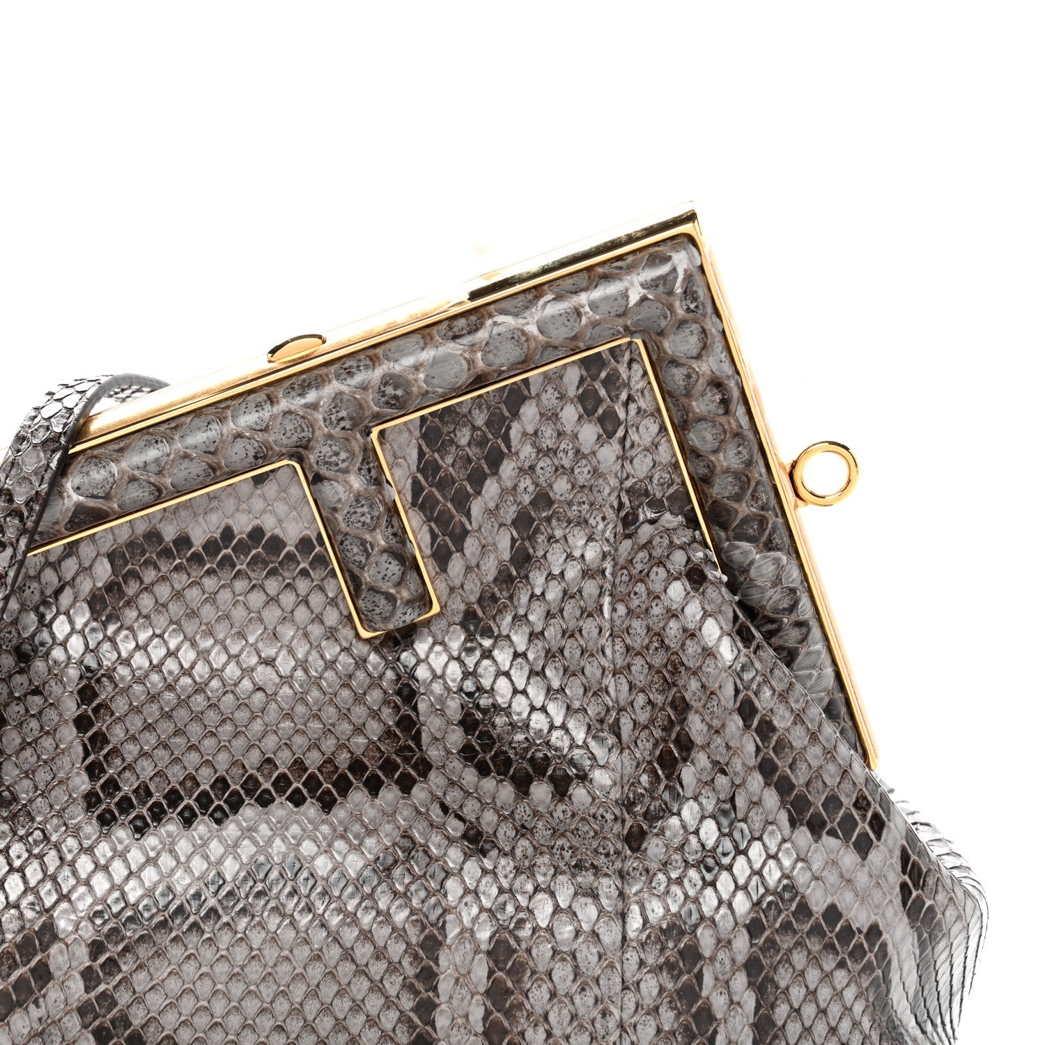 Snakeskin Small Fendi First Asfalto