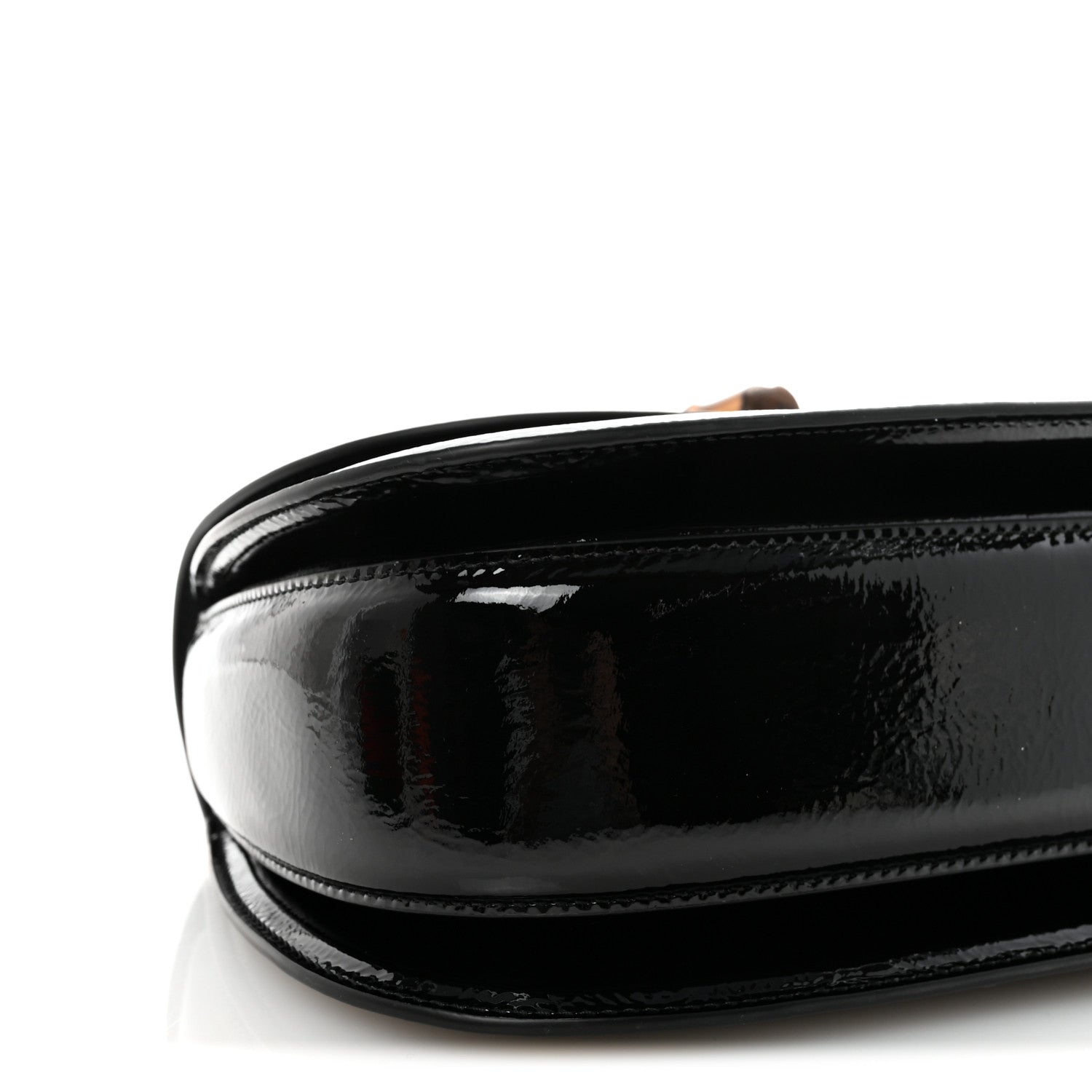Skipper Calf Web Medium Bamboo 1947 Top Handle Bag Black
