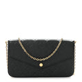 Empreinte Pochette Felicie Chain Wallet Black
