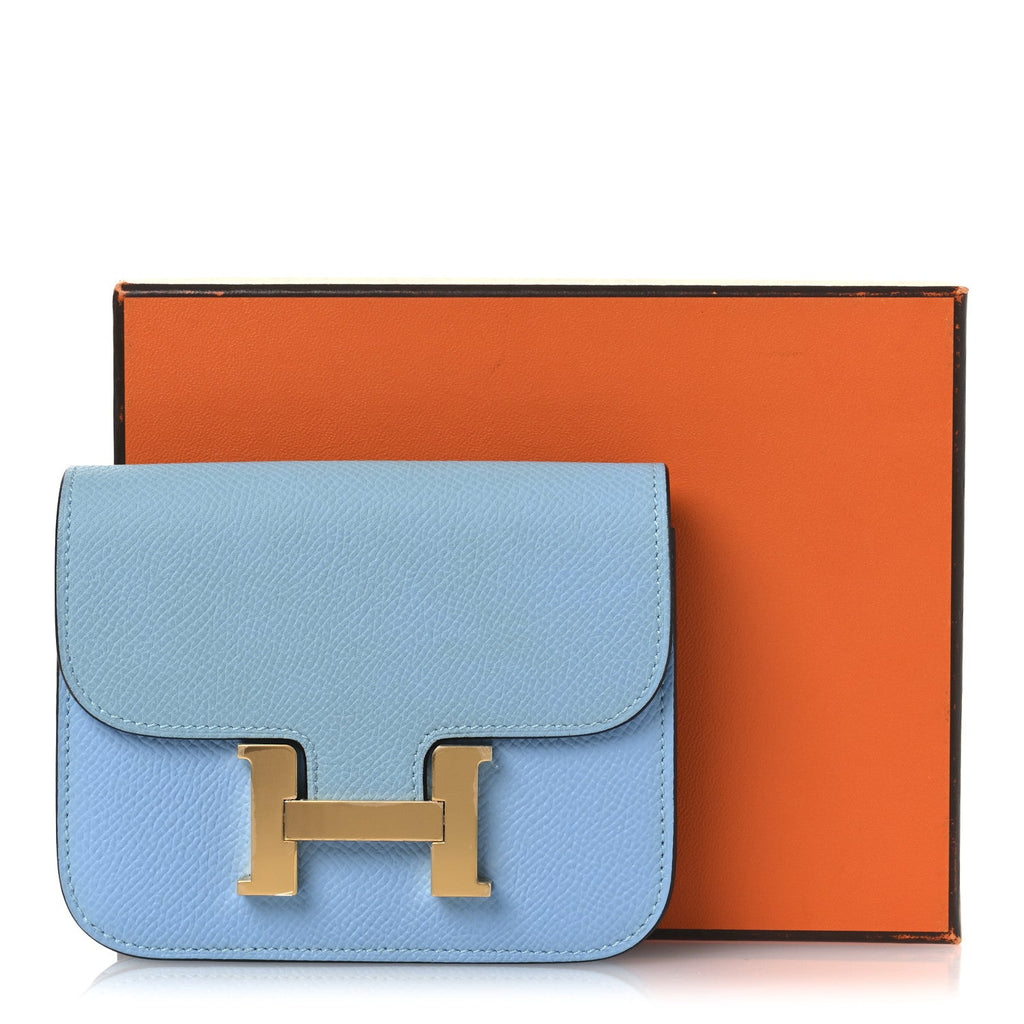 Epsom Constance Slim Wallet Celeste