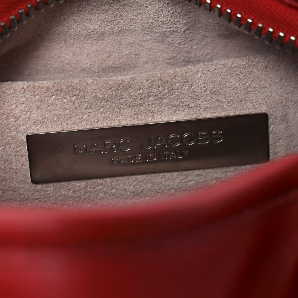 Mini Pushlock Satchel Red