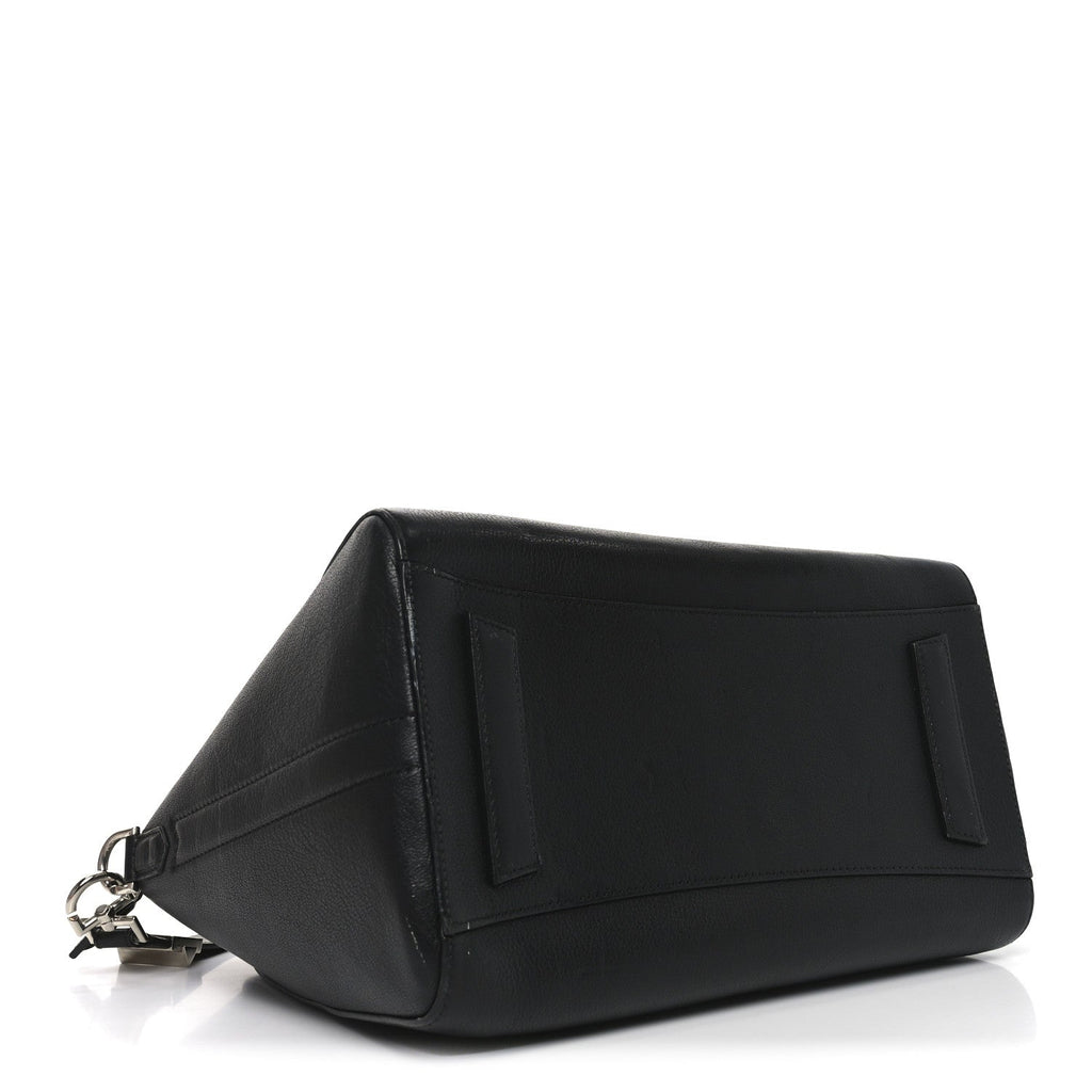 Sugar Goatskin Medium Antigona Black